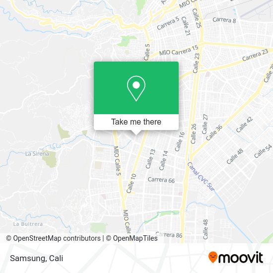 Samsung map