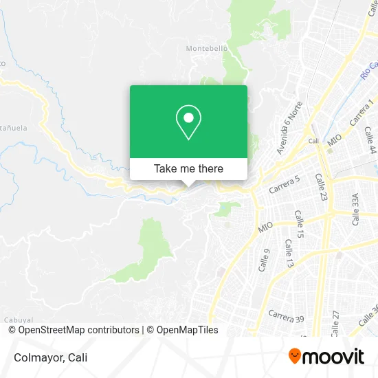 Colmayor map