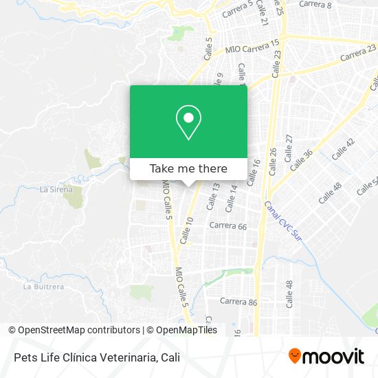 Pets Life Clínica Veterinaria map