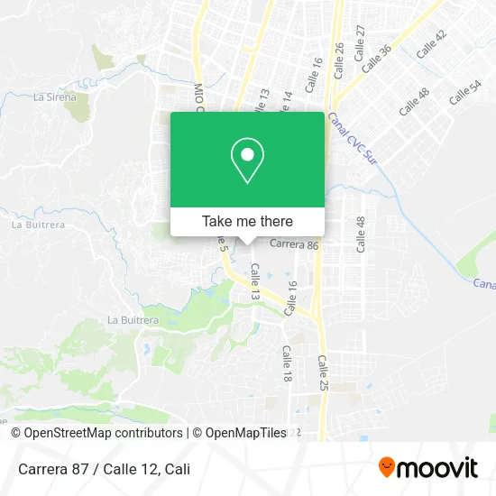 Carrera 87 / Calle 12 map