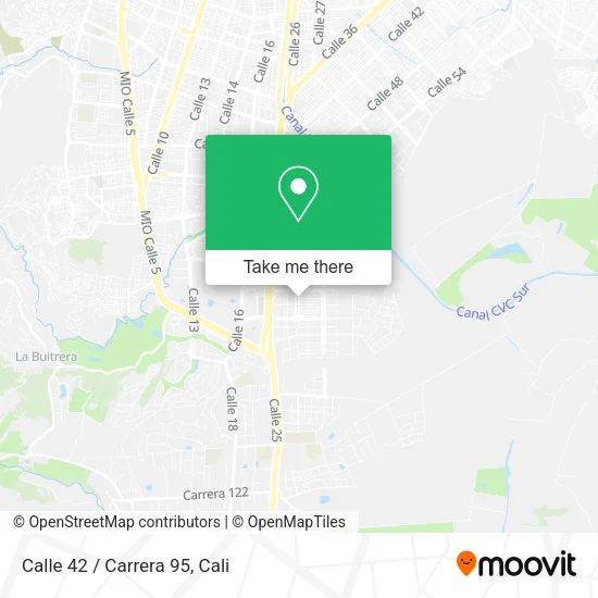 Calle 42 / Carrera 95 map