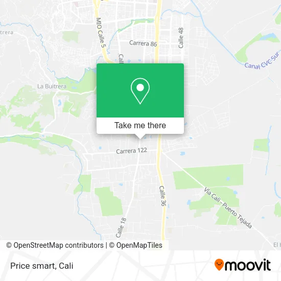 Mapa de Price smart