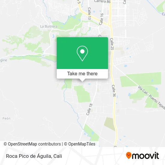 Roca Pico de Águila map