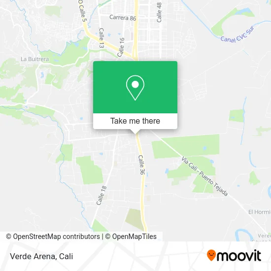 Verde Arena map