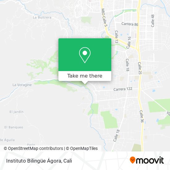 Mapa de Instituto Bilingüe Ágora