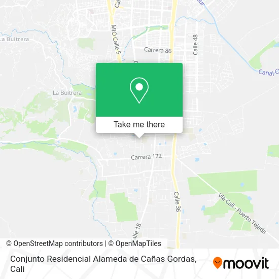Conjunto Residencial Alameda de Cañas Gordas map