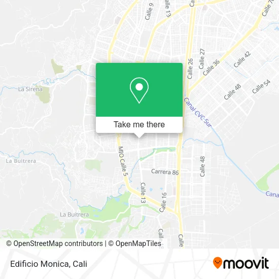 Edificio Monica map