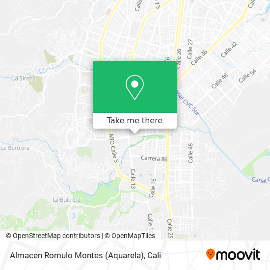 Almacen Romulo Montes (Aquarela) map