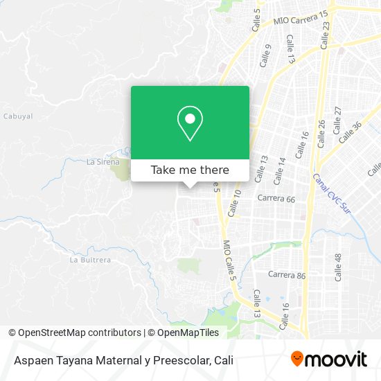 Mapa de Aspaen Tayana Maternal y Preescolar