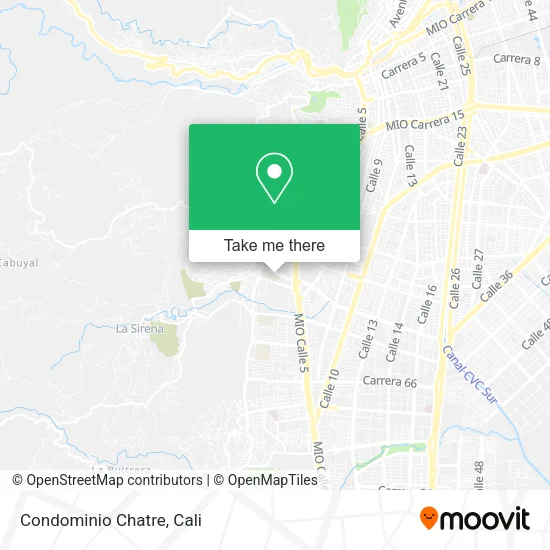 Mapa de Condominio Chatre