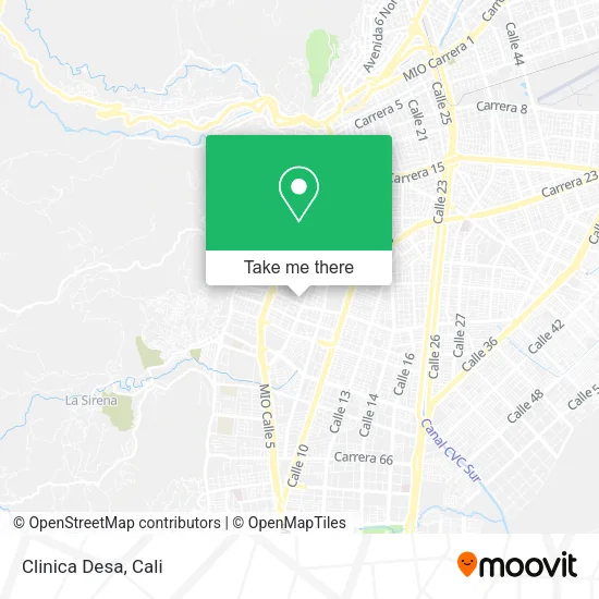 Clinica Desa map