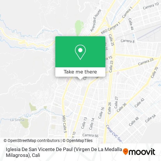 Iglesia De San Vicente De Paul (Virgen De La Medalla Milagrosa) map