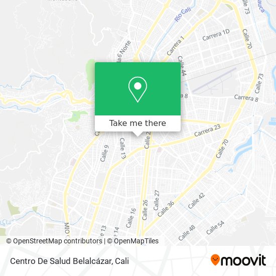 Mapa de Centro De Salud Belalcázar