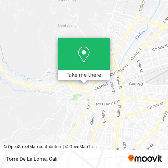 Mapa de Torre De La Loma