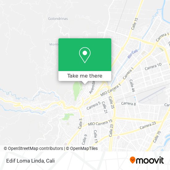 Mapa de Edif Loma Linda