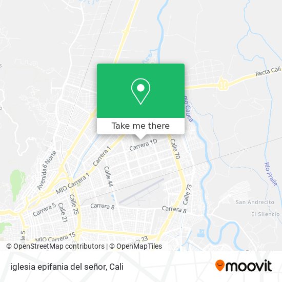 iglesia epifania del señor map