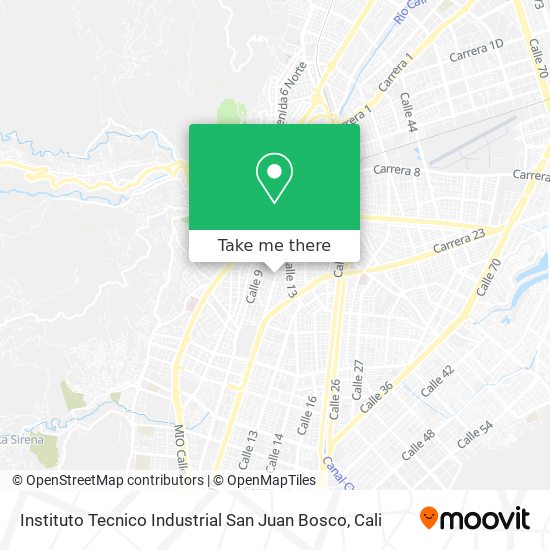 Instituto Tecnico Industrial San Juan Bosco map