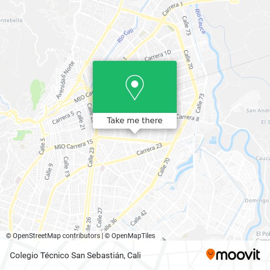 Colegio Técnico San Sebastián map