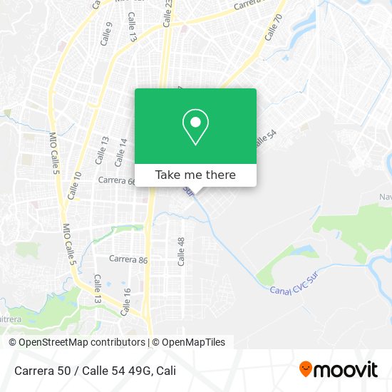Mapa de Carrera 50 / Calle 54 49G