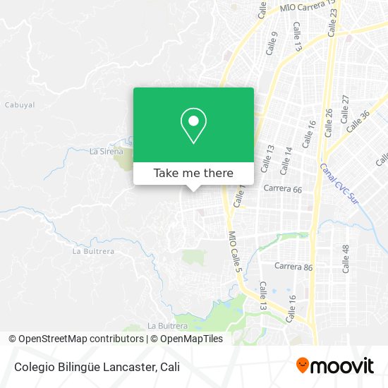Colegio Bilingüe Lancaster map