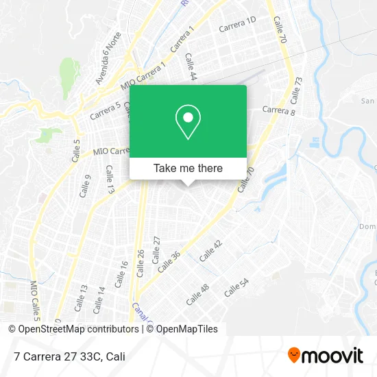 Mapa de 7 Carrera 27 33C