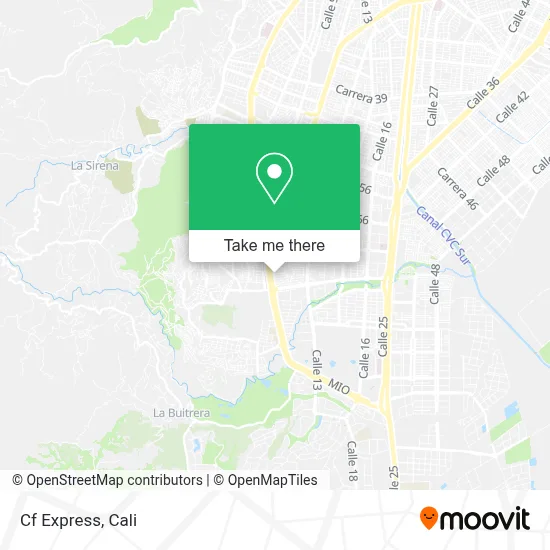 Cf Express map