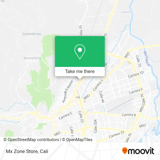 Mx Zone Store map