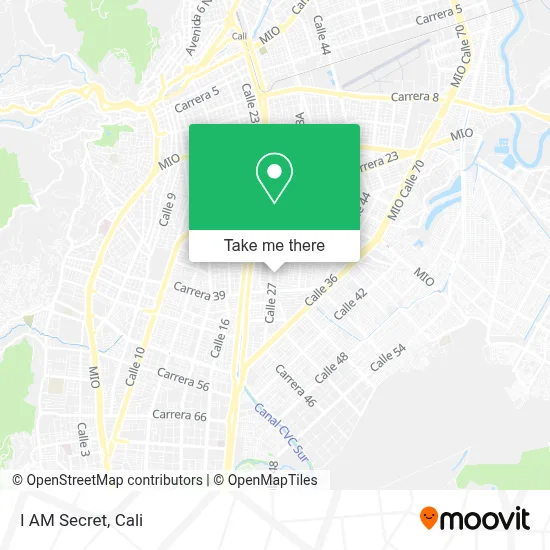 I AM Secret map