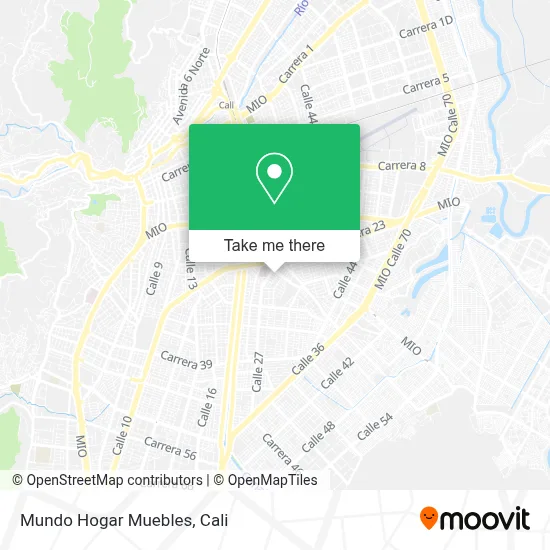 Mundo Hogar Muebles map