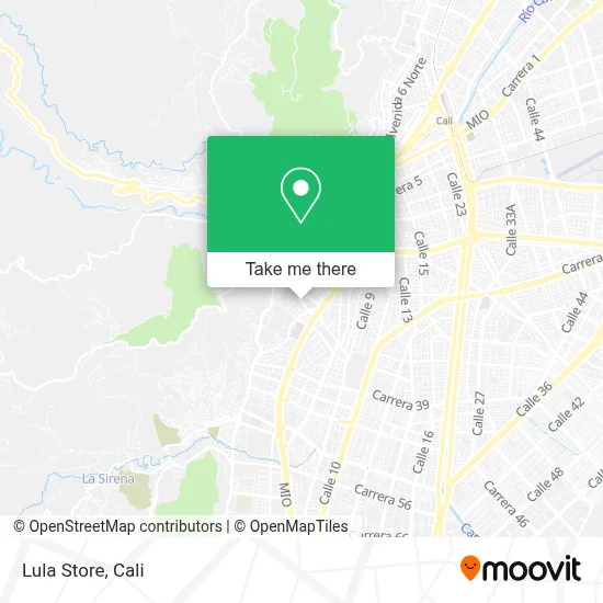 Lula Store map