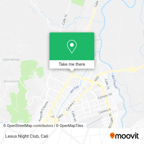 Lexus Night Club map