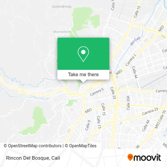Rincon Del Bosque map