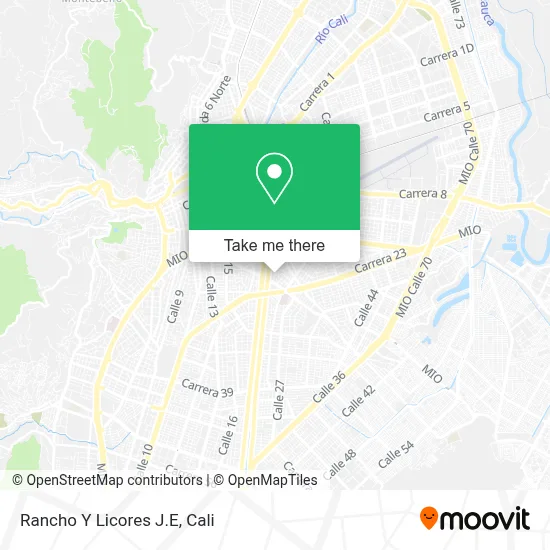 Rancho Y Licores J.E map