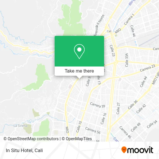 In Situ Hotel map