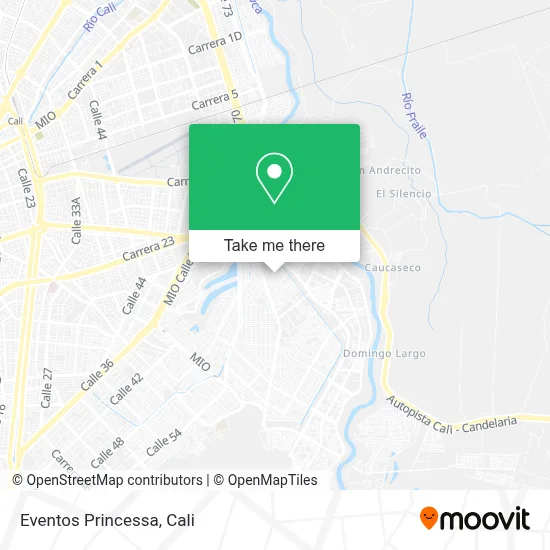 Eventos Princessa map