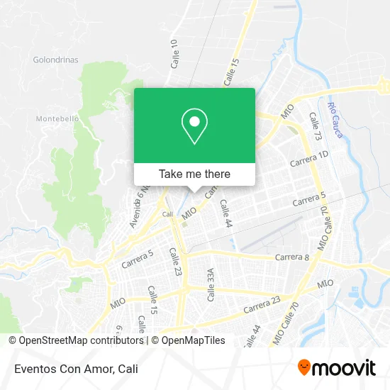Eventos Con Amor map