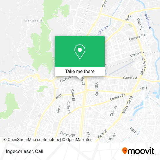 Ingecorlaser map