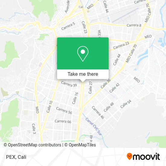 Pex map