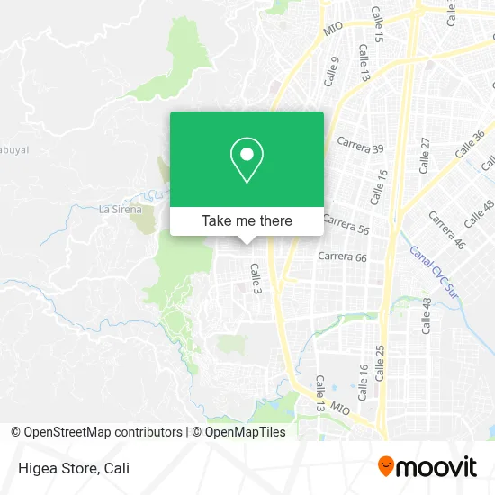 Higea Store map