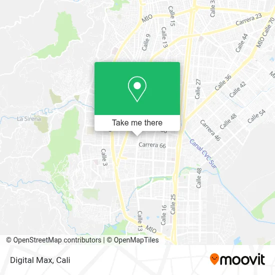 Digital Max map