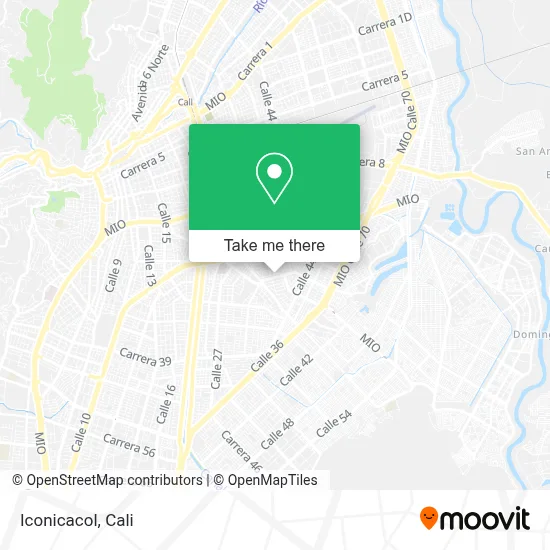 Iconicacol map