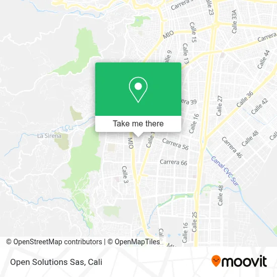 Open Solutions Sas map