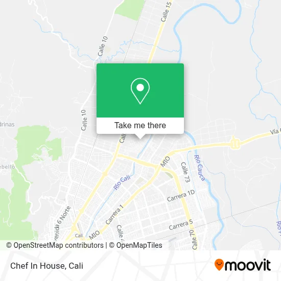 Chef In House map