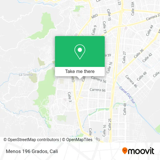 Menos 196 Grados map