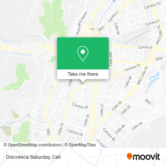 Discoteca Saturday map