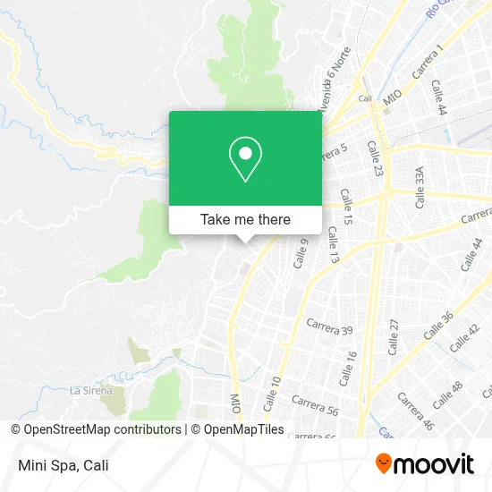 Mini Spa map