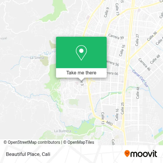 Beautiful Place map