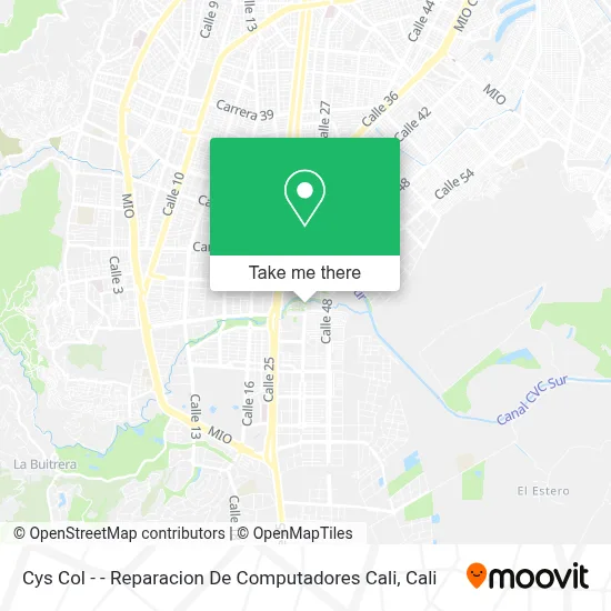 Cys Col - - Reparacion De Computadores Cali map