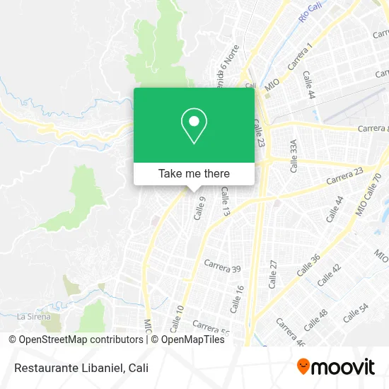 Restaurante Libaniel map
