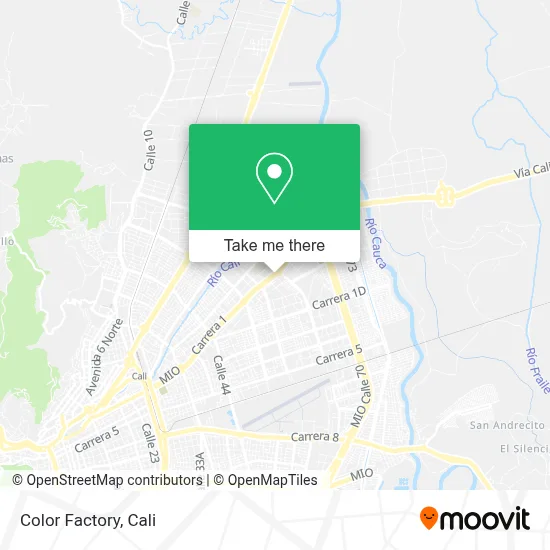 Color Factory map